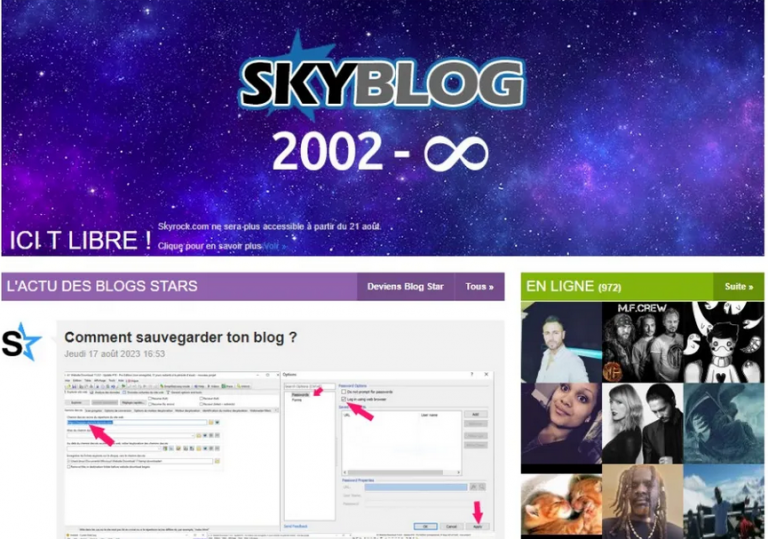 La Bibliothèque nationale va archiver les Skyblogs