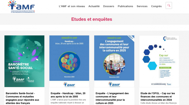 Enquête de l&rsquo;AMF : l’engagement des communes et leur intercommunalité pour la culture en 2025